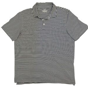 Vineyard Vines - Performance Polo Mens Large Stretch Breathable Golf Blue stripe